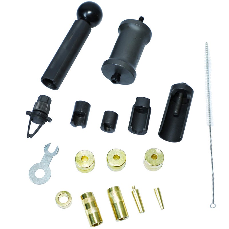 DPTOOL T10133 Fuel Injector Puller Removal Set Injector Seal Installer Service Tool Kit Compatible with Audi VW 1.4 1.6 1.8 2.0 2.7 3.0 3.2 3.6 V6 4.2 V8 FSI Petrol - Image 4